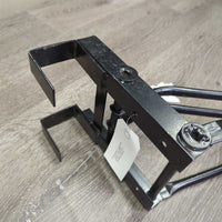 Metal Folding Saddle Rack *vgc, tape, mnr dirt/residue
