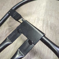 Metal Folding Saddle Rack *vgc, tape, mnr dirt/residue
