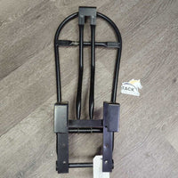 Metal Folding Saddle Rack *vgc, tape, mnr dirt/residue
