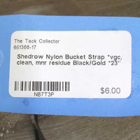 Nylon Bucket Strap *vgc, clean, mnr residue
