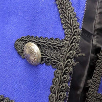 JUNIORS? Vintage 100% Wool Western Showmanship Jacket, zip *vgc, older, mnr hair, lining holes & thread frays
