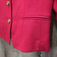 Vintage Wool Western Showmanship Jacket, buttons, bling *vgc, mnr hair, snags & missing bling, older
