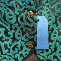 Western Showmanship Vest, buttons *vgc, mnr dirt?residue, rubs, threads & pills
