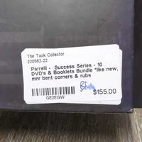 Parrelli - Success Series - 10 DVD's & Booklets Bundle *like new, mnr bent corners & rubs
