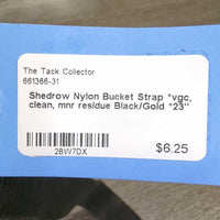 Nylon Bucket Strap *vgc, clean, mnr residue

