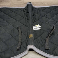 Thick Quilt Jumper Saddle Pad, piping *gc/fair, pills, hair, faded, rubs, threads, clean, puckers, older
