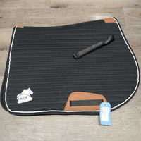 Quilt Jumper Saddle Pad, Mesh Spine *gc, clean, hairy, puckers
