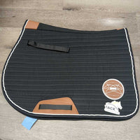 Quilt Jumper Saddle Pad, Mesh Spine *gc, clean, hairy, puckers
