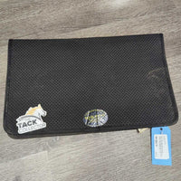Non Slip Half Pad, nylon web binding *gc, dirty, hairy, faded, stains
