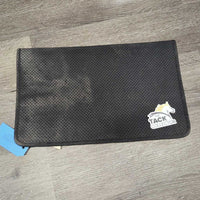Non Slip Half Pad, nylon web binding *gc, dirty, hairy, faded, stains
