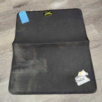 Non Slip Half Pad, nylon web binding *gc, dirty, hairy, faded, stains
