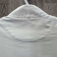 SS Show Shirt, 1/4 Button Up *gc, v.bubbled & crinkled collar, run
