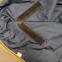 Rain Neck ONLY, x2 velcro *vgc, clean, older, mnr wpf, faded, hair, scuffs
