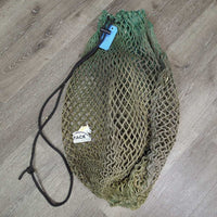 "Trailer Bag" Slow Feed Hay Net *fair, dirt, hair, caked, stained, discolour, stiff, residue, shavings
