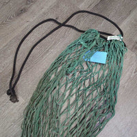 "Day Bag" Slow Feed Hay Net *vgc/gc, clean, hay, residue, stains, faded, stiff
