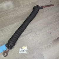 Stacey Westfall Training Nylon Horsemanship, leather tassel, snap *xc
