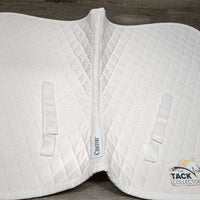 Thin Quilt Jumper Saddle Pad *vgc, clean, mnr stains, older, puckers, rubs, clumpy
