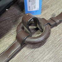 Padded Nylon Web & Neoprene Lungeing Surcingle, Girth/2x els & Leather/Donut Side Reins, 12 Rings *vgc/xc, clean, mnr dusty, scratches, edge rubs
