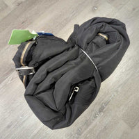 Med Stable Blanket, 0 legs/tail *gc, clean, mnr dirt, film, scrapes, threads, repair+
