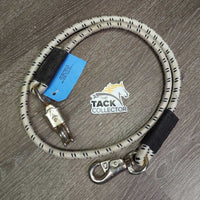 Nylon - Bungee Cross Tie, quick release, bull snap *vgc/gc, clean, mnr stains/dingy, frays, fading, rust
