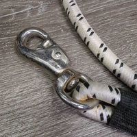 Nylon - Bungee Cross Tie, quick release, bull snap *vgc/gc, clean, mnr stains/dingy, frays, fading, rust
