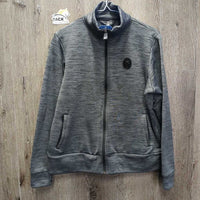 Fleece Lined Jacket, Zipper *vgc/gc, clumpy, rubs, pills
