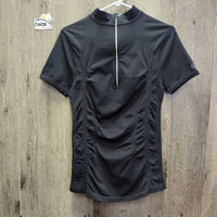 SS Shirt, 1/2 zip *vgc/gc, mnr rubs & pills
