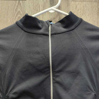 SS Shirt, 1/2 zip *vgc/gc, mnr rubs & pills
