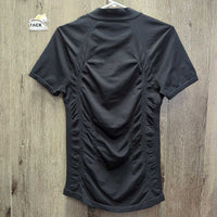 SS Shirt, 1/2 zip *vgc/gc, mnr rubs & pills
