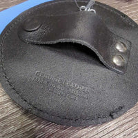Round Show Number Holder, full #3 number set, snap, hook *vgc, older, mnr creases, mnr undone edge glue
