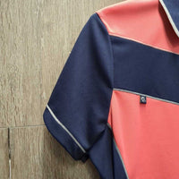 SS Polo Shirt, 1/2 Snap Up *xc, older, v.mnr marks
