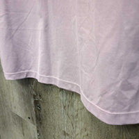 SS Polo Show Shirt, 1/2 Button Up, snap collar *vgc, puckered & crinkled collar & trim
