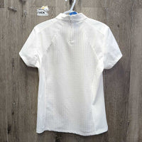 SS Show Shirt, 1/4 Zip Up, tag *new
