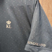 SS Show Shirt, 1/3 Zip Up, Bling *xc/like new
