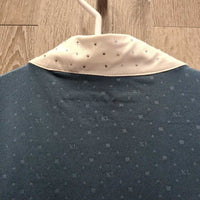 SS Show Shirt, 1/3 Zip Up, Bling *xc/like new
