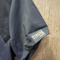 SS Show Shirt, 1/4 Back Zipper zip *xc, mnr collar edge stain?
