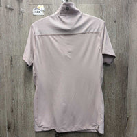 SS Show Shirt, 1/3 Zip Up *vgc/gc, mnr snags, seam rubs & pills
