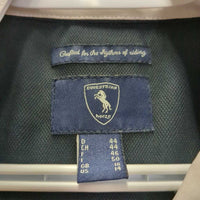 SS Show Shirt, 1/3 Zip Up *vgc/xc, mnr collar rubs & threads
