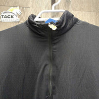 SS Sun Shirt, 1/3 Zip Up, Mesh Pits *vgc, puckered collar, older?
