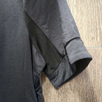 SS Sun Shirt, 1/3 Zip Up, Mesh Pits *vgc, puckered collar, older?
