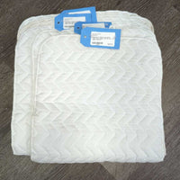 4 Cotton Leg Quilts *vgc, clean, stains, mnr dirt, hair
