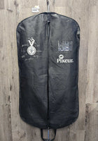 Technical Show Jacket, Zipper, Buttons, Garment Bag *vgc, lg pit stains?residue, broken bag zipper
