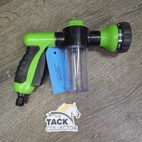 Bathing Nozzle Soap Dispenser, cannister *vgc, mnr dirt, residue, scuffs
