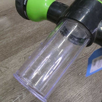 Bathing Nozzle Soap Dispenser, cannister *vgc, mnr dirt, residue, scuffs
