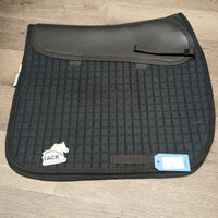 Thick Quilt Dressage Saddle Pad, Shimmable Thinline Top *vgc, clean, hairy, faded, older?
