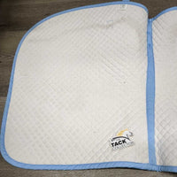 Quilt Jumper Saddle Pad *vgc, mnr stains, clean, rubs, pills, older, puckers
