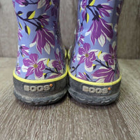 JUNIORS Tall Rubber Boots *vgc/gc, clean, mnr film/residue, sticky, hairy & rubs
