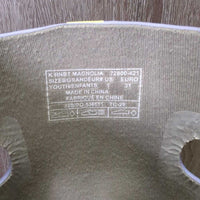 JUNIORS Tall Rubber Boots *vgc/gc, clean, mnr film/residue, sticky, hairy & rubs
