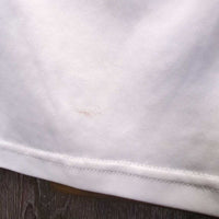 SS Show Shirt, 1/2 Zip Up, Magnetic Collar *gc, pits, older, mnr snags & stitching pulls
