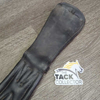 Padded Short - Dressage Girth, 2x els *gc, rubs, clean & dirty, creases, hairy seams, stretched keepers
